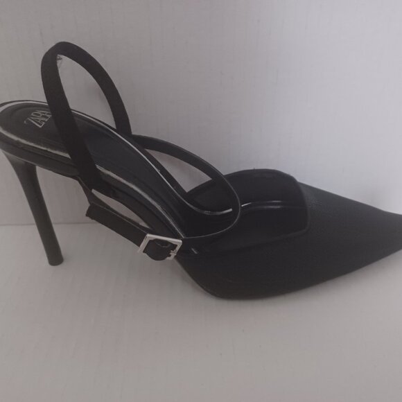 ZARA HELLED MESH SHOES - Picture 3 of 11